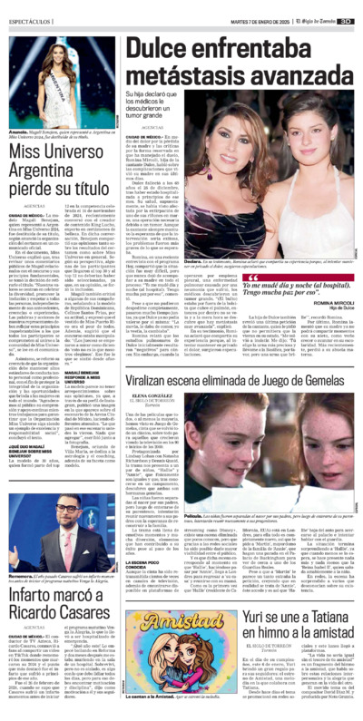 Espectáculos página 3