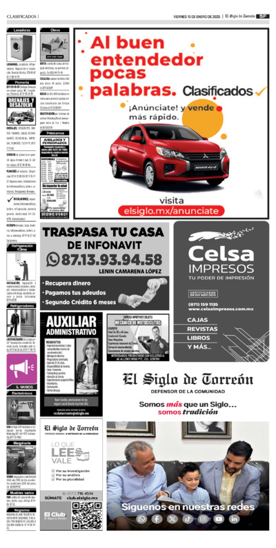 Clasificados página 2