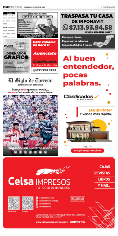 Clasificados página 2