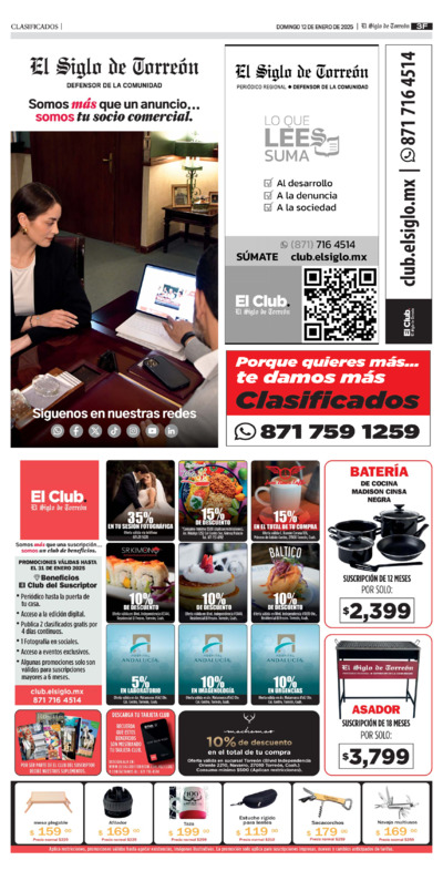 Clasificados página 3