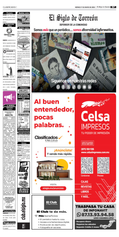 Clasificados página 2