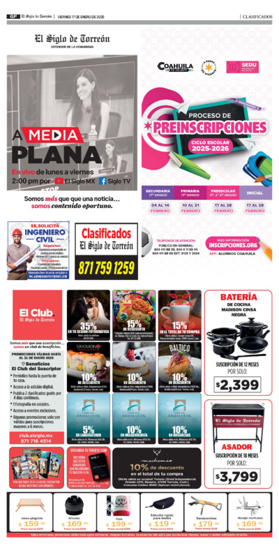 Clasificados página 3