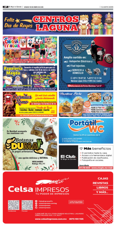 Clasificados página 4