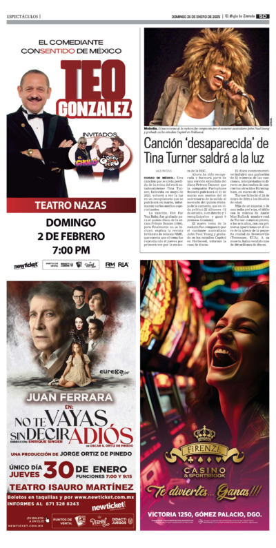 Espectáculos página 5