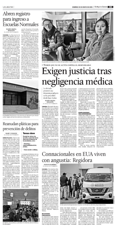 La Laguna página 3