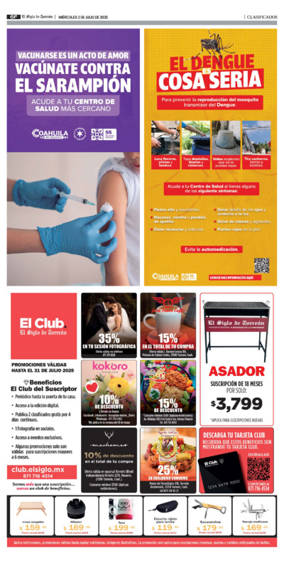 Clasificados página 3