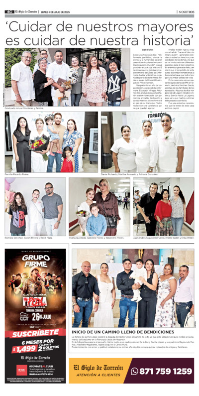 Nosotros / Sociales página 4