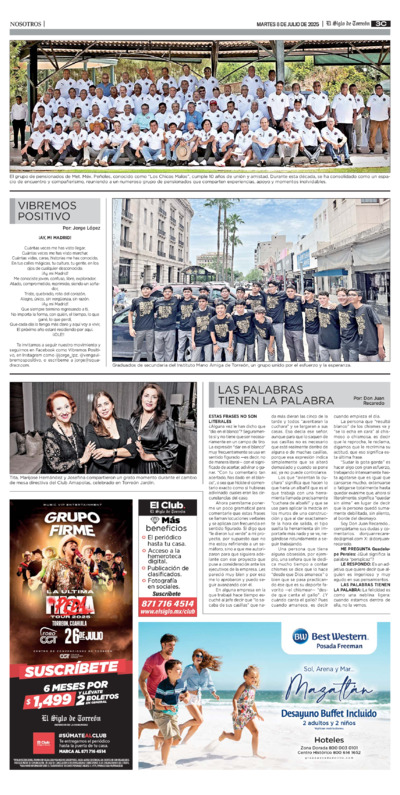 Nosotros / Sociales página 3