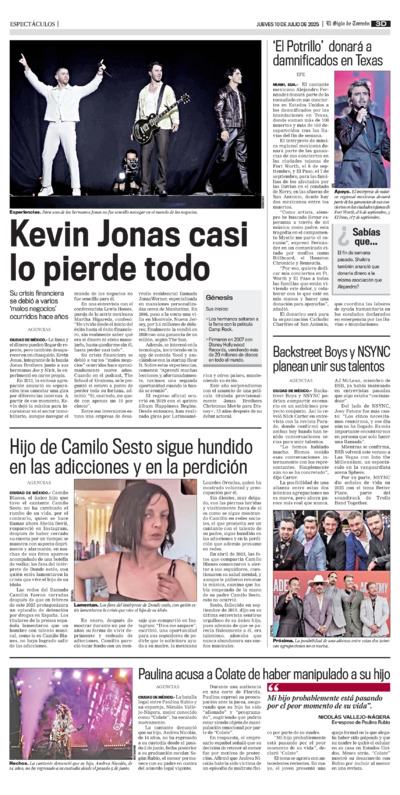 Espectáculos página 3