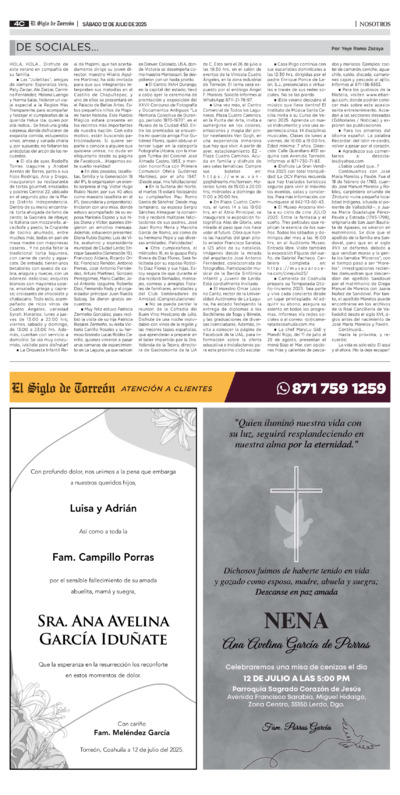 Nosotros / Sociales página 4